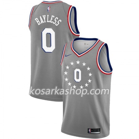 Dres Philadelphia 76ers Jerryd Bayless 0 Nike 2018-19 City Edition Siva Swingman